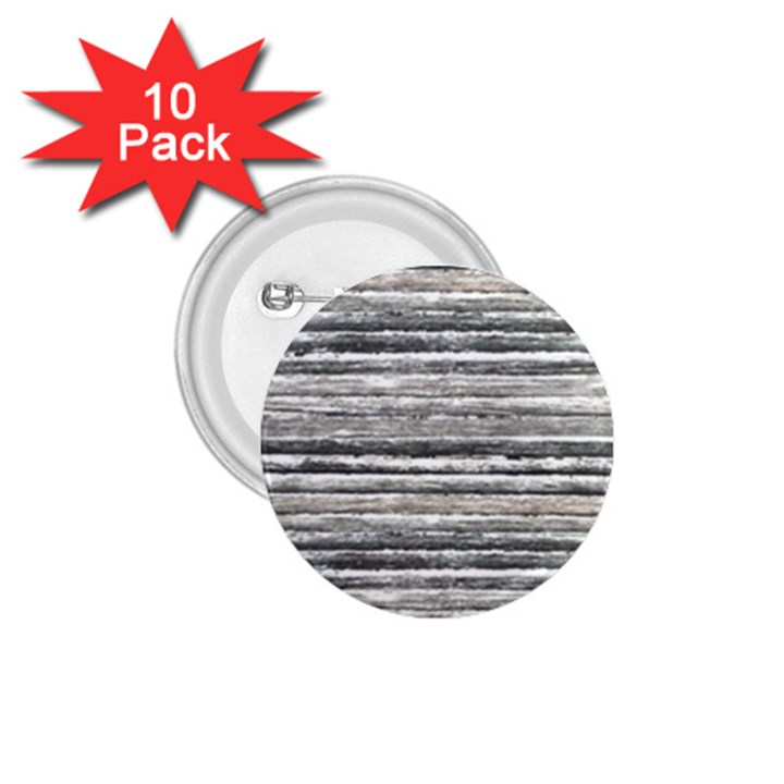 Striped Grunge Print Design 1.75  Buttons (10 pack)