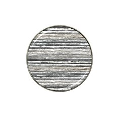 Striped Grunge Print Design Hat Clip Ball Marker