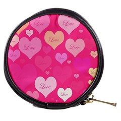 Heartsoflove Mini Makeup Bag by designsbyamerianna