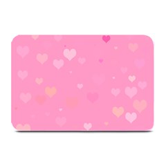 Pinkhearts Plate Mats by designsbyamerianna