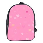 Pinkhearts School Bag (Large) Front