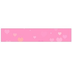 Pinkhearts Large Flano Scarf  by designsbyamerianna