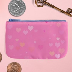 Pinkhearts Large Coin Purse by designsbyamerianna