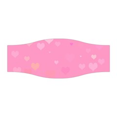 Pinkhearts Stretchable Headband by designsbyamerianna