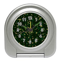 Greencamo Travel Alarm Clock by designsbyamerianna