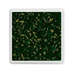 Greencamo Memory Card Reader (square) by designsbyamerianna