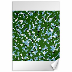 Greencamo1 Canvas 12  X 18  by designsbyamerianna