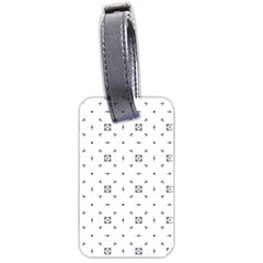 Bw Pattern Iii Luggage Tag (two Sides) by designsbyamerianna