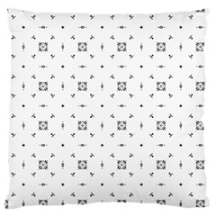 Bw Pattern Iii Standard Flano Cushion Case (one Side) by designsbyamerianna