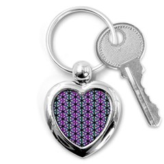 Triangle Seamless Key Chain (heart) by Mariart