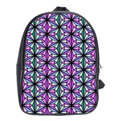 Triangle Seamless School Bag (xl) by Mariart