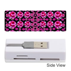 Floral To Be Happy Of In Soul And Mind Decorative Memory Card Reader (stick) by pepitasart