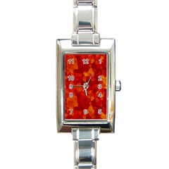 Fall Rectangle Italian Charm Watch by designsbyamerianna