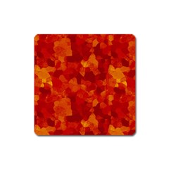 Fall Square Magnet by designsbyamerianna