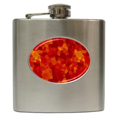 Fall Hip Flask (6 Oz) by designsbyamerianna