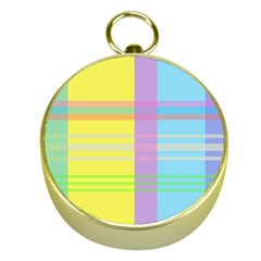 Easter Background Easter Plaid Gold Compasses by Simbadda