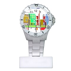 Business Finance Statistics Graphic Plastic Nurses Watch by Simbadda