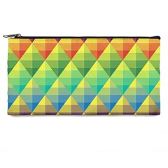 Background Colorful Geometric Pencil Cases by Simbadda