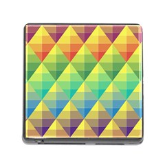 Background Colorful Geometric Memory Card Reader (square 5 Slot) by Simbadda