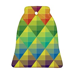 Background Colorful Geometric Ornament (bell)