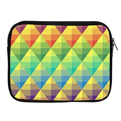 Background Colorful Geometric Apple Ipad 2/3/4 Zipper Cases by Simbadda