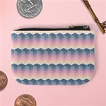 Seamless Pattern Background Block Mini Coin Purse Back