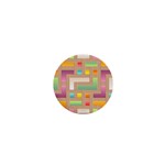 Abstract Background Colorful 1  Mini Buttons Front