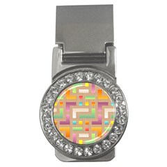 Abstract Background Colorful Money Clips (CZ) 