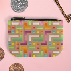 Abstract Background Colorful Mini Coin Purse