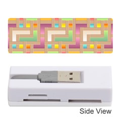 Abstract Background Colorful Memory Card Reader (Stick)