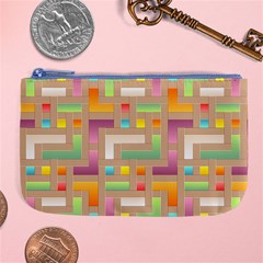 Abstract Background Colorful Large Coin Purse