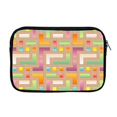 Abstract Background Colorful Apple MacBook Pro 17  Zipper Case