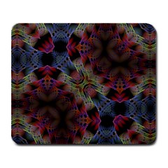 Animated Ornament Background Fractal Art Large Mousepads