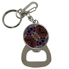 Animated Ornament Background Fractal Art Bottle Opener Key Chain