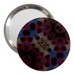 Animated Ornament Background Fractal Art 3  Handbag Mirrors