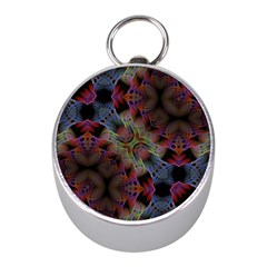 Animated Ornament Background Fractal Art Mini Silver Compasses