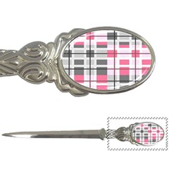 Fabric Textile Nursery Pale Baby Letter Opener by Simbadda