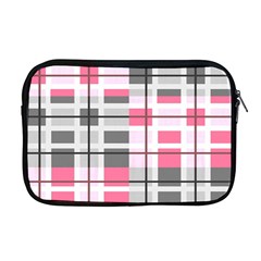 Fabric Textile Nursery Pale Baby Apple Macbook Pro 17  Zipper Case by Simbadda