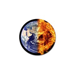 Earth World Globe Universe Space Golf Ball Marker (10 pack)