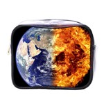 Earth World Globe Universe Space Mini Toiletries Bag (One Side) Front