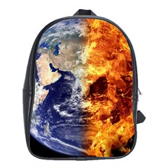 Earth World Globe Universe Space School Bag (xl) by Simbadda