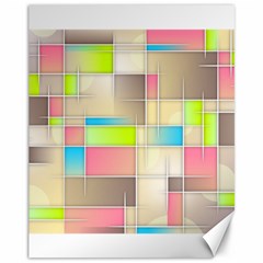 Background Abstract Grid Canvas 11  X 14  by Simbadda