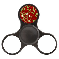 Mistletoe Christmas Texture Advent Finger Spinner by Simbadda