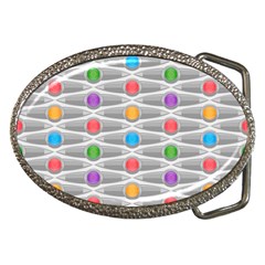 Seamless Pattern Background Abstract Belt Buckles by Simbadda