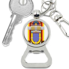 Jukebox Music Record Player Retro Bottle Opener Key Chain by Simbadda