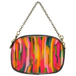 Background Abstract Colorful Chain Purse (Two Sides) Back