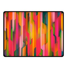 Background Abstract Colorful Double Sided Fleece Blanket (small)  by Simbadda