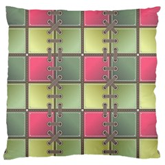 Seamless Pattern Seamless Design Large Cushion Case (two Sides) by Simbadda