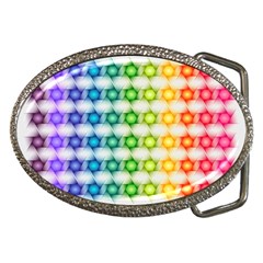 Background Colorful Geometric Belt Buckles by Simbadda