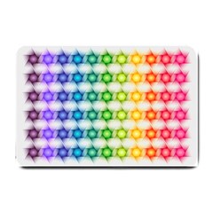 Background Colorful Geometric Small Doormat  by Simbadda